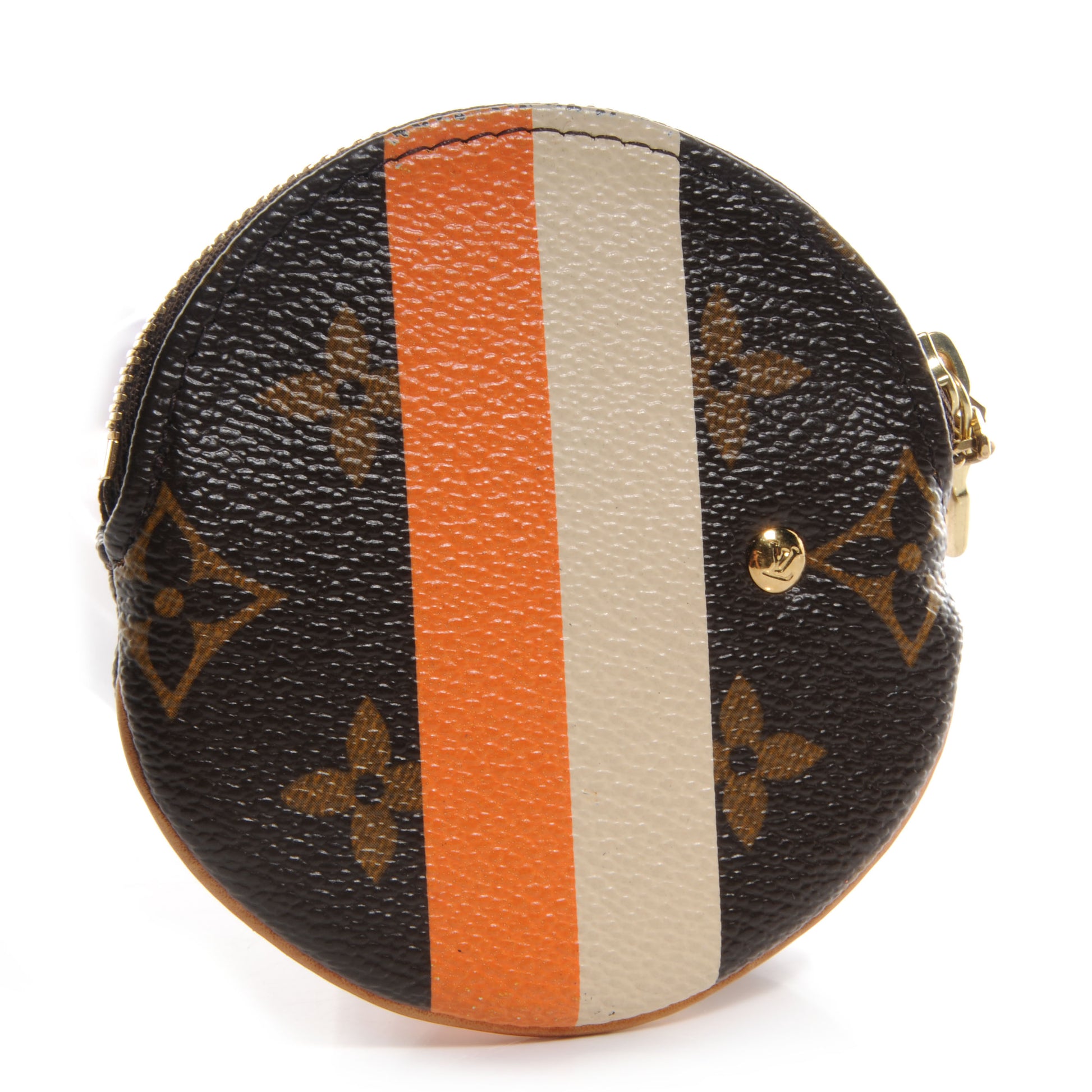 Louis Vuitton Monogram Groom Round Coin Purse 3 of 8