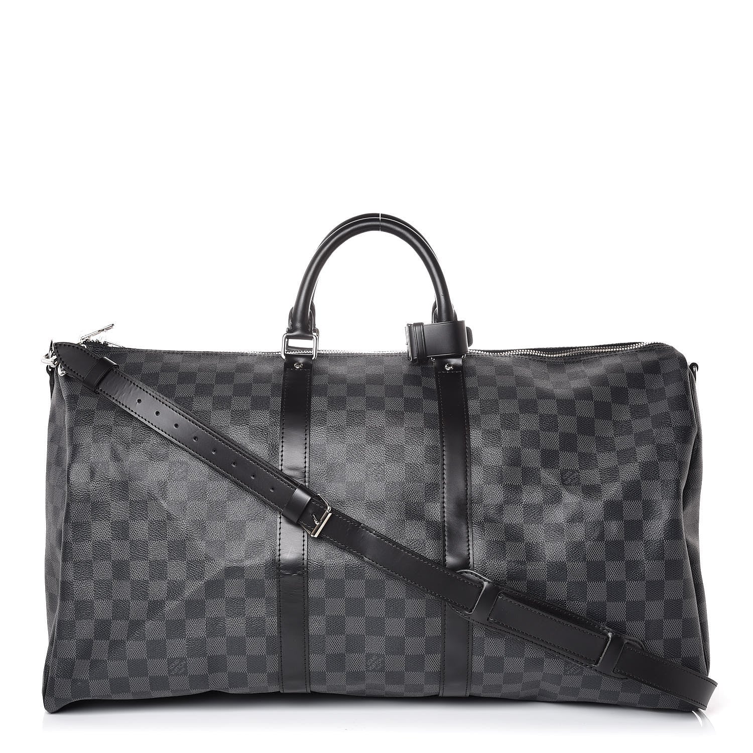 Louis Vuitton Damier Graphite Keepall Bandouliere 55 1 of 7