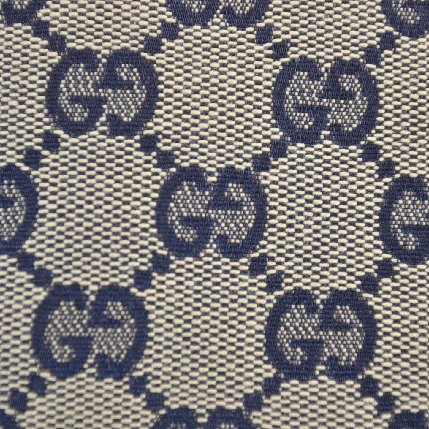 Monogram Selleria Calfskin Vintage Web Medium Boston Beige Blue