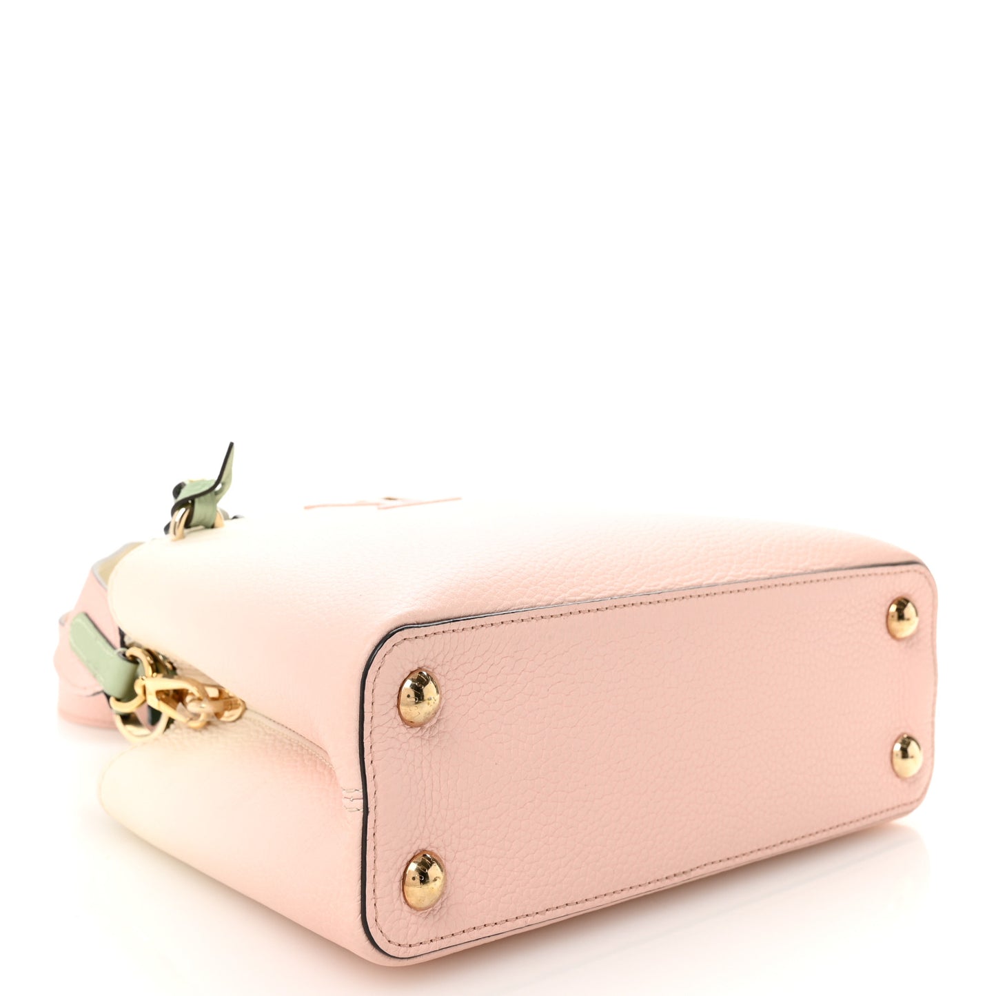 Taurillon Gradient Capucines BB Creme Rose Jade