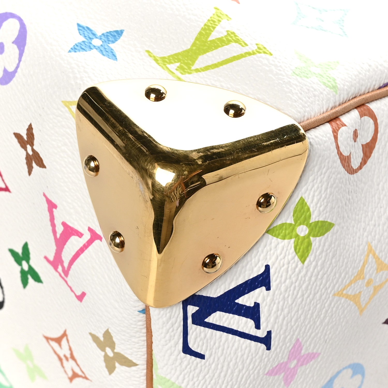 Louis Vuitton Monogram Multicolor Speedy 30 White 8 of 10