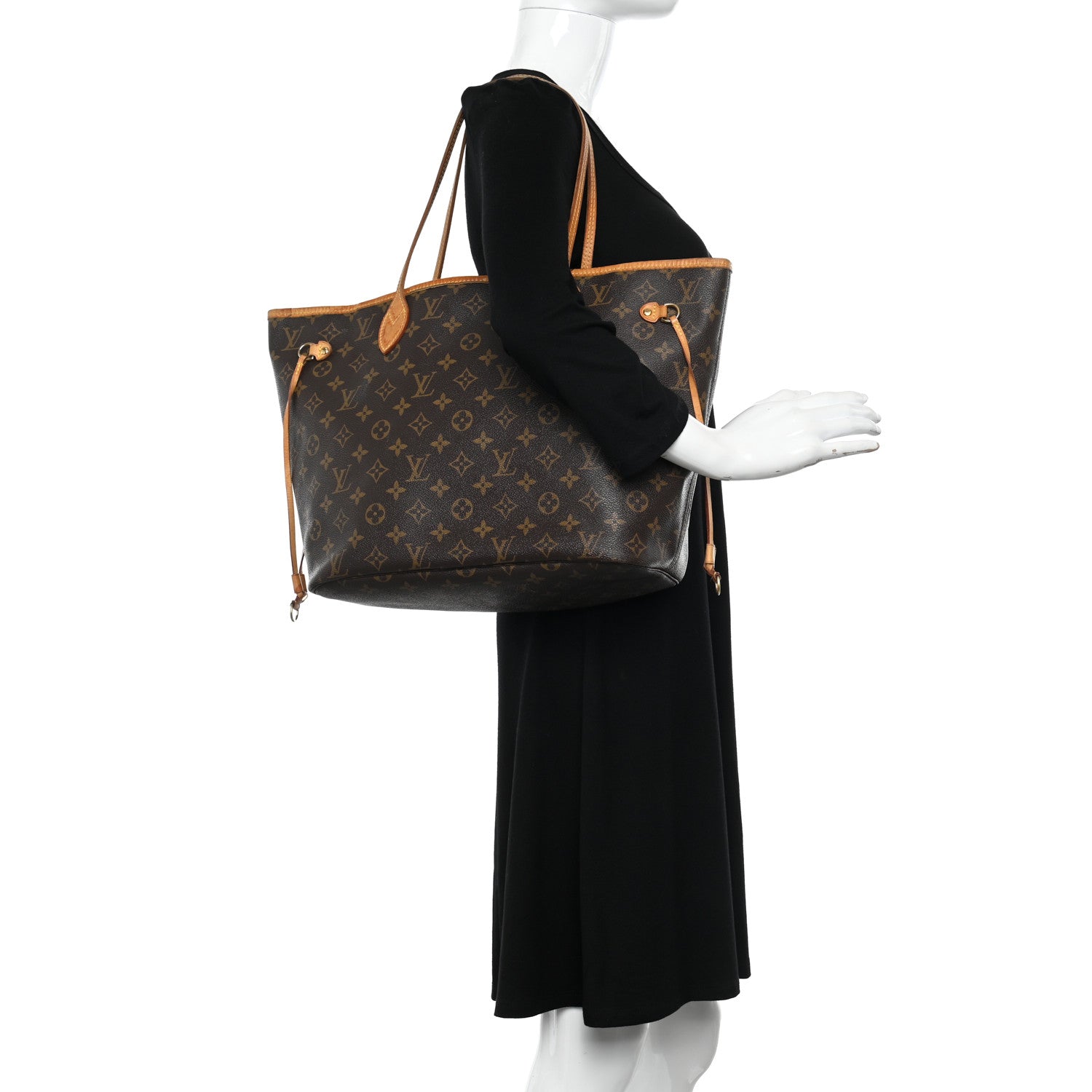 Louis Vuitton Monogram Neverfull MM 2 of 20