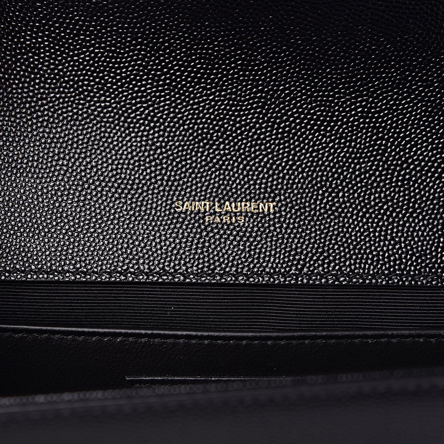 Grain De Poudre Medium Classic Monogram Kate Satchel Black
