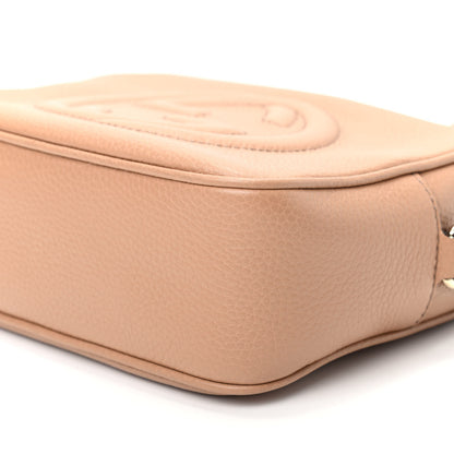Gucci Pebbled Calfskin Small Soho Disco Bag Camelia 9 of 9