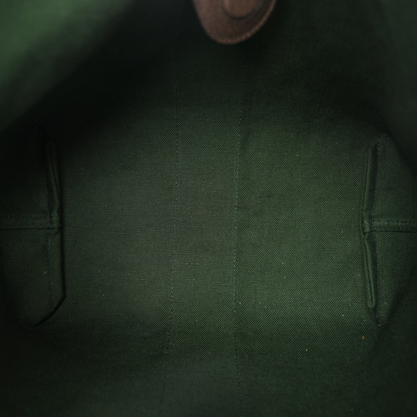 Monogram Web Small Giglio Tote Beige Dark Brown