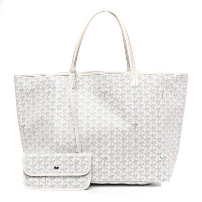 Goyard Goyardine Saint Louis GM White 1 of 8