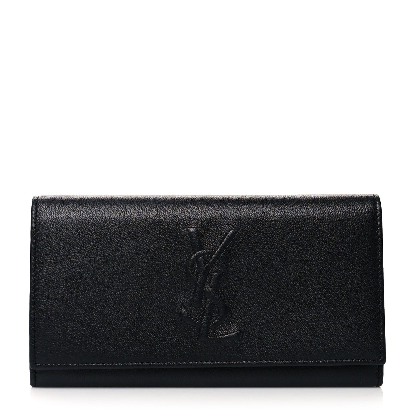 Chevre Belle De Jour Flap Wallet Black