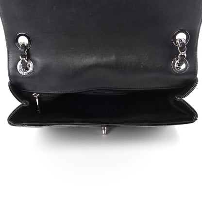 Chanel Patent Quilted Large Coco Shine Flap Black 6 of 20