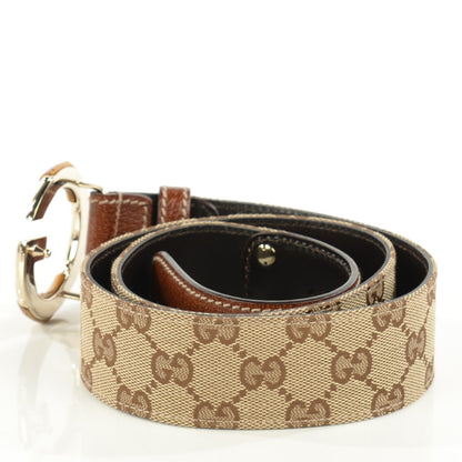 Gucci Monogram Bamboo G Belt 85 34 3 of 8