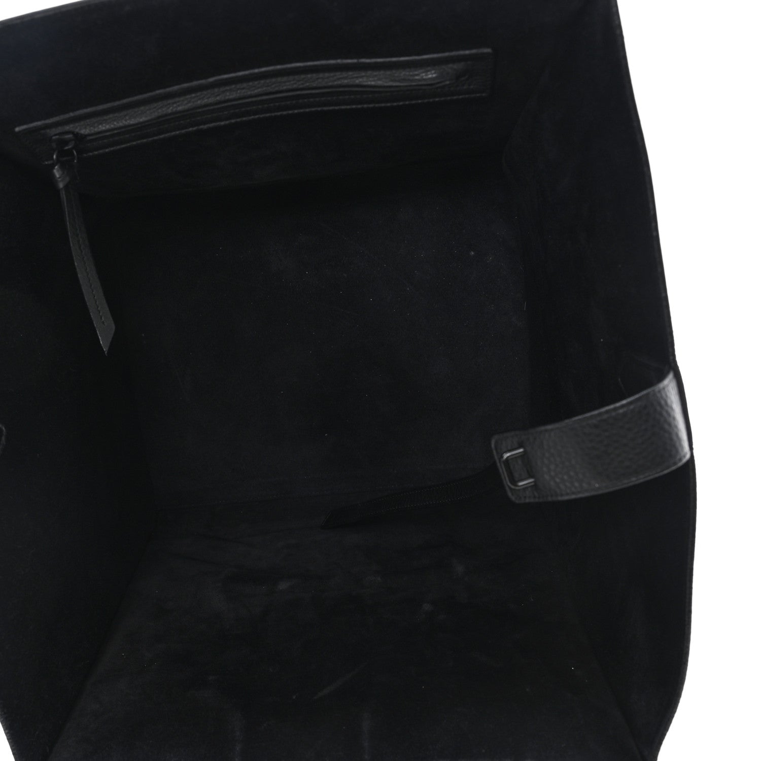 Celine Grained Calfskin Medium Phantom Luggage Black 5 of 13