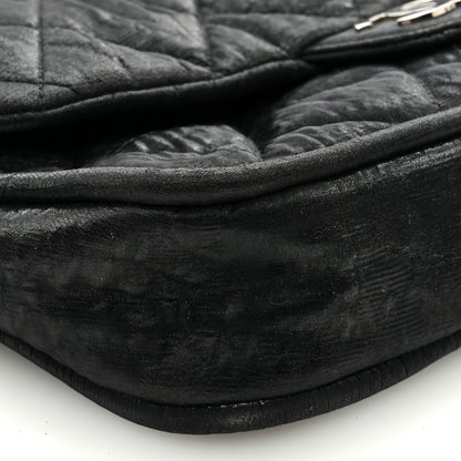 Chanel Coated Canvas Quilted Le Marais Flap Black 8 of 9