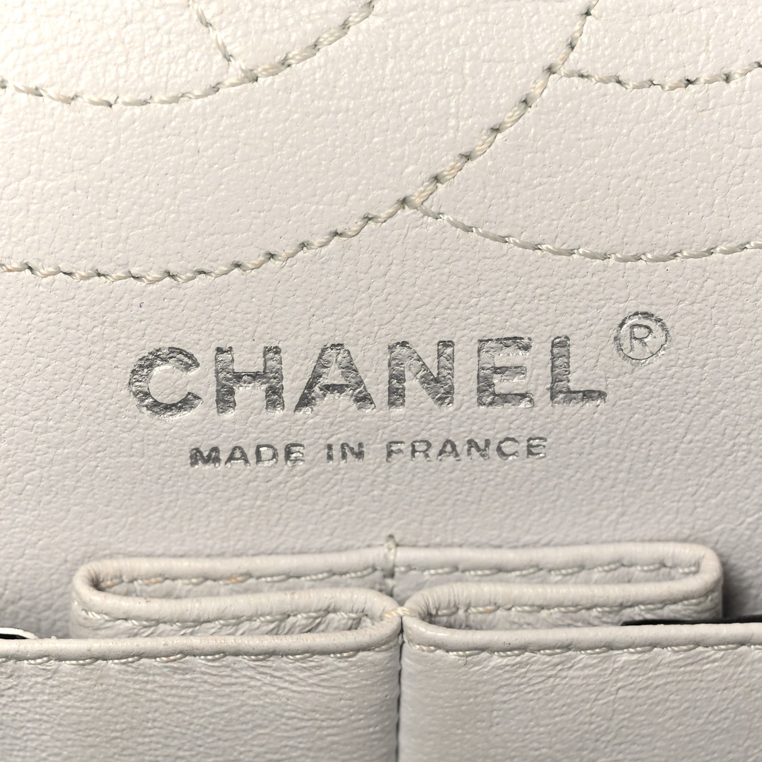 Chanel Aged Calfskin 2.55 Reissue 227 Flap White 7 of 9