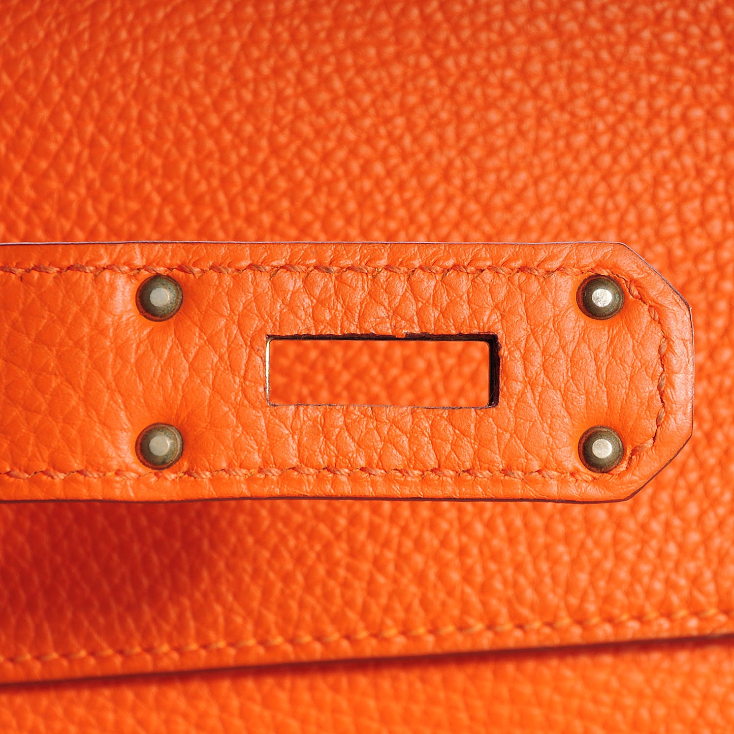 Togo Shoulder Kelly 40 Orange