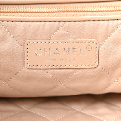 Chanel Shiny Calfskin Quilted Small Chanel 22 Ecru 7 of 11