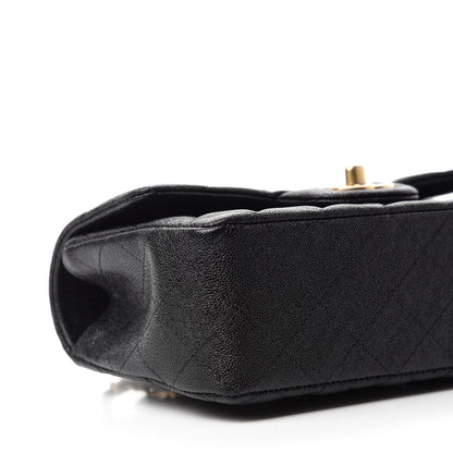Chanel Caviar Quilted Mini Top Handle Rectangular Flap Black 6 of 11