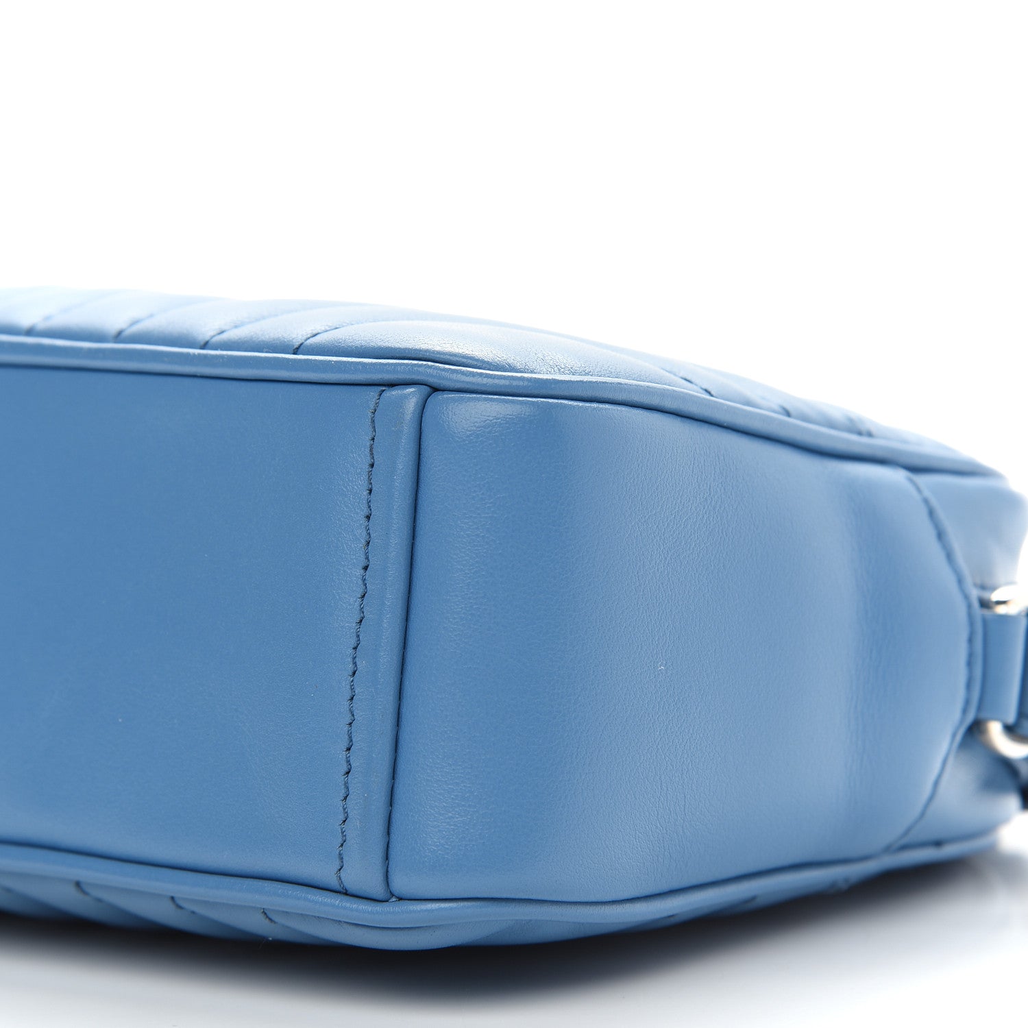 Prada Soft Calfskin Diagramme Crossbody Bag Mare 8 of 8