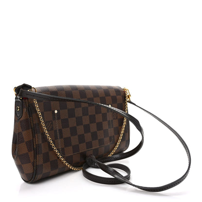 Louis Vuitton Damier Ebene Favorite MM 3 of 8