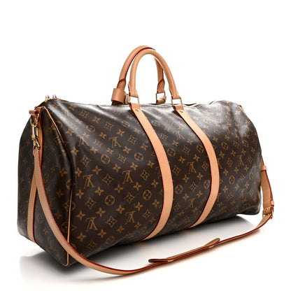 Louis Vuitton Monogram Keepall Bandouliere 55 2 of 12
