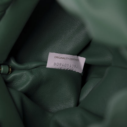 Bottega Veneta Calfskin The Pouch Chain Racing Green 9 of 9