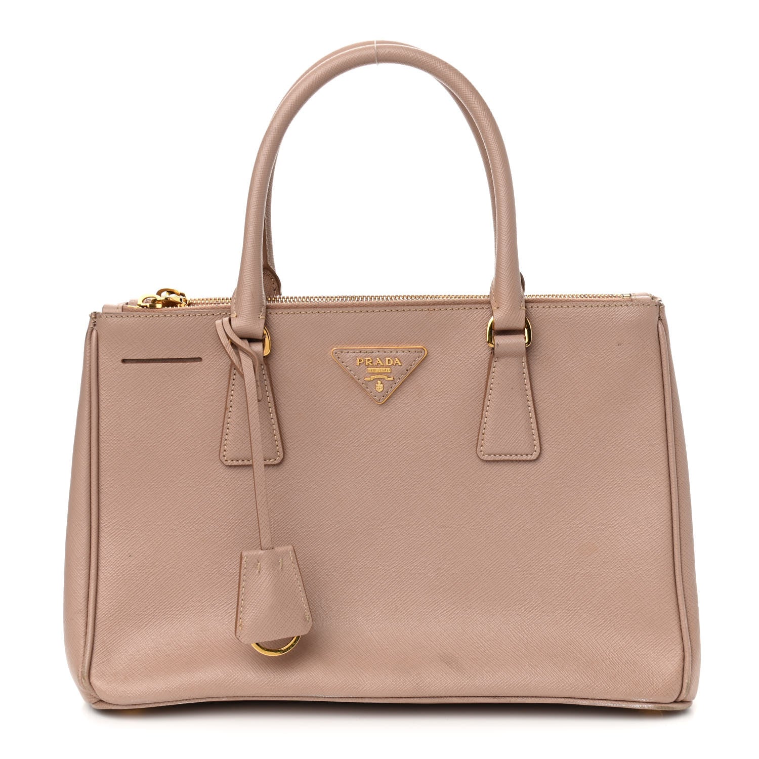 Prada Saffiano Small Galleria Double Zip Tote Cammeo 1 of 19