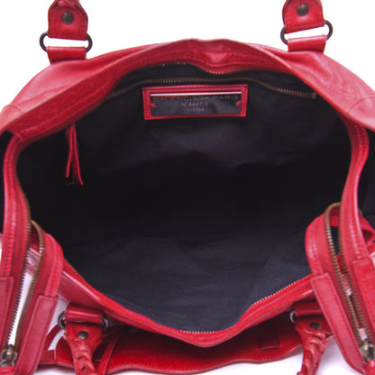 Balenciaga Agneau Classic Hardware City Rubisse 5 of 18