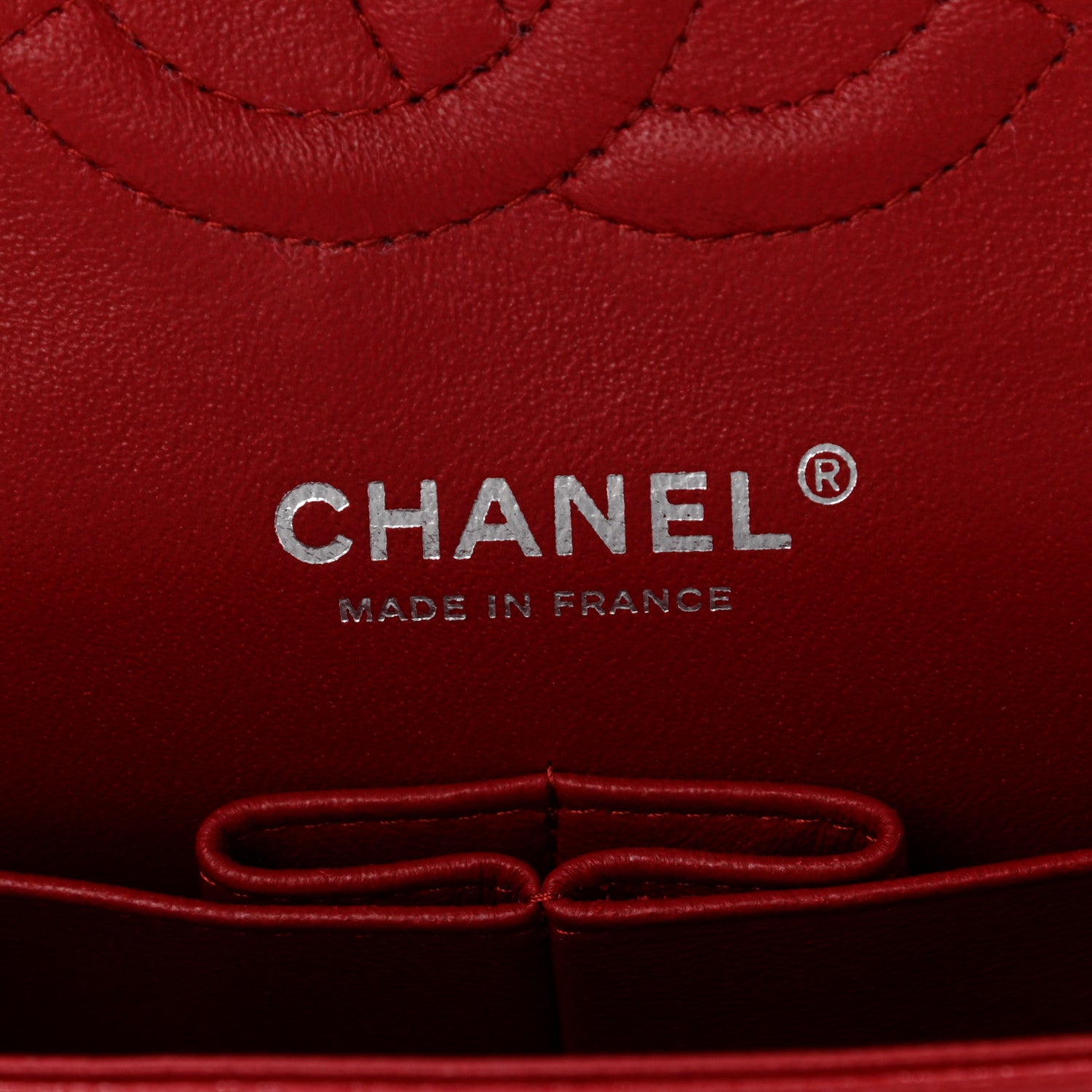 Chanel Caviar Quilted Medium Double Flap Red 6 of 12
