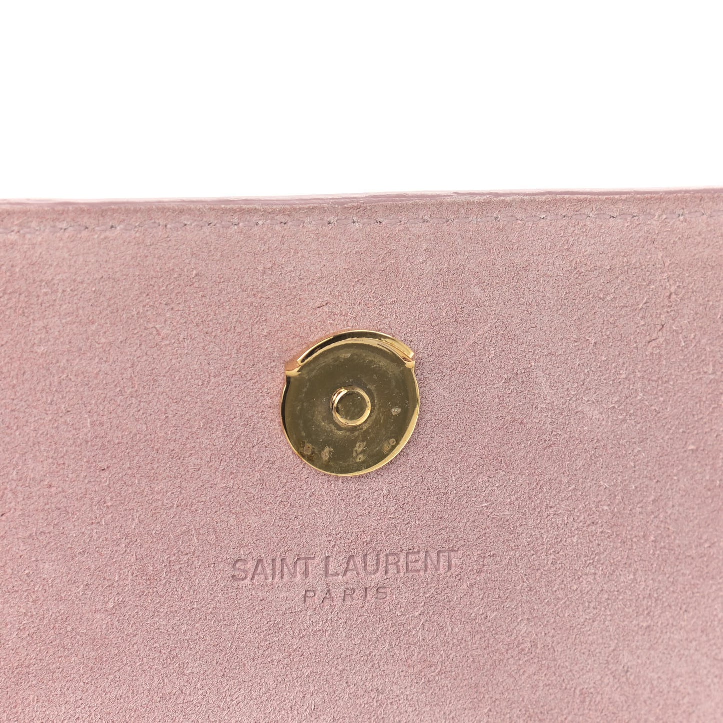 Patent Small Classic Monogram Kate Satchel Dragee