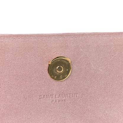 Saint Laurent Patent Small Classic Monogram Kate Satchel Dragee 8 of 10