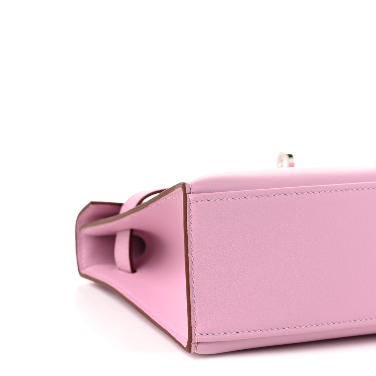 Hermes Swift Kelly Pochette Clutch Mauve Sylvestre 9 of 11