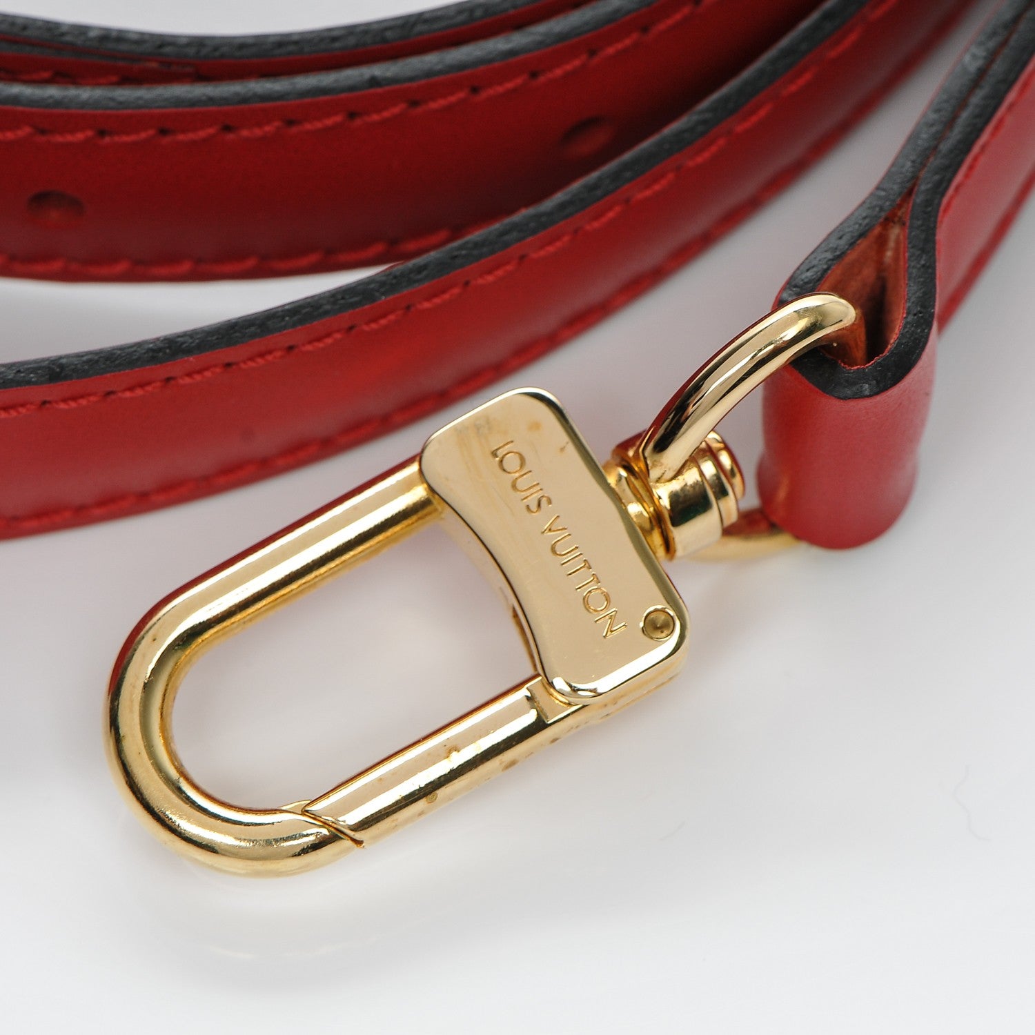 Louis Vuitton Epi Adjustable Shoulder Strap 16MM Red 5 of 6