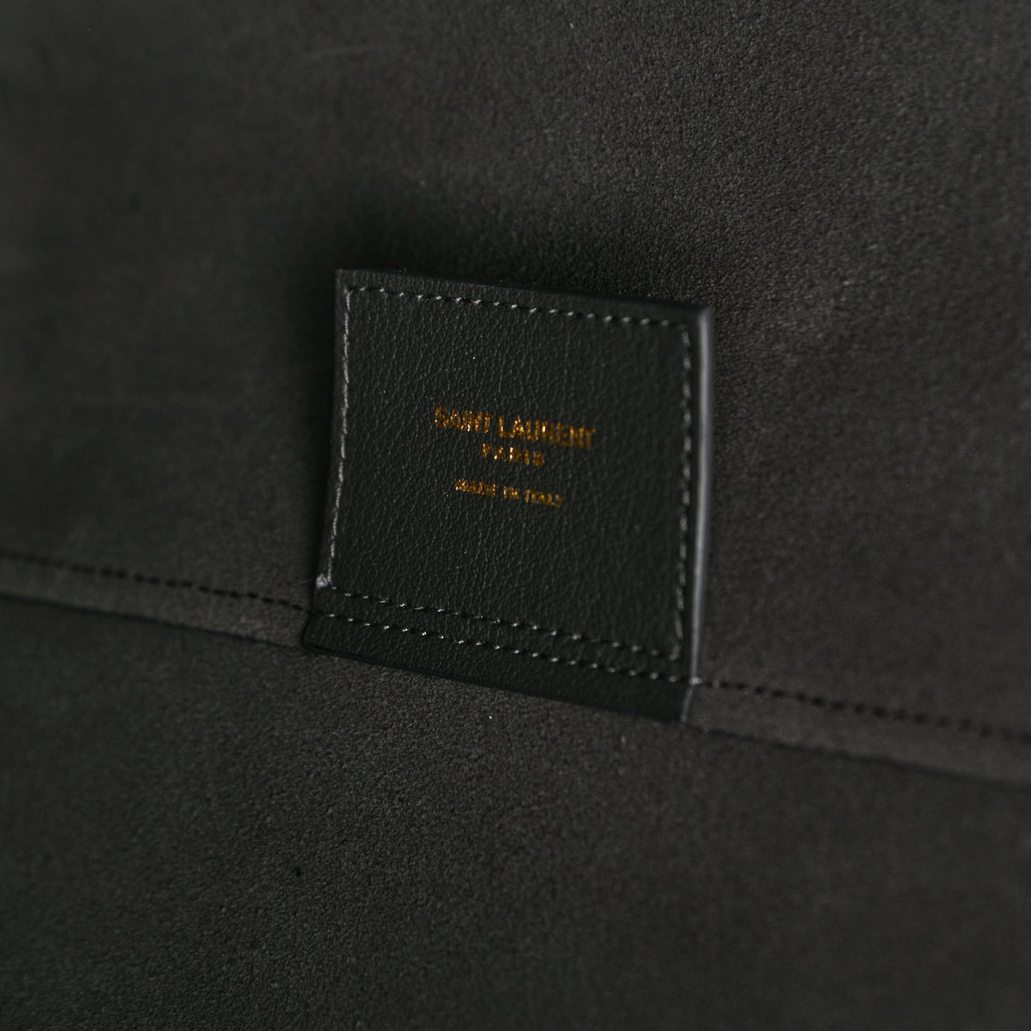 Calfskin Large Shopping Tote Earth