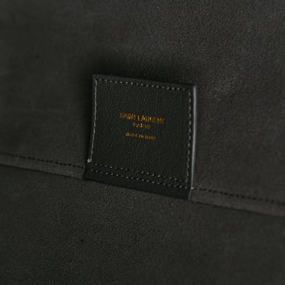 Saint Laurent Calfskin Large Shopping Tote Earth 6 of 9