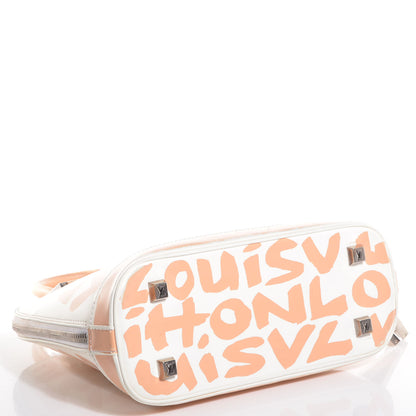 Louis Vuitton Graffiti Alma MM Peach 4 of 7