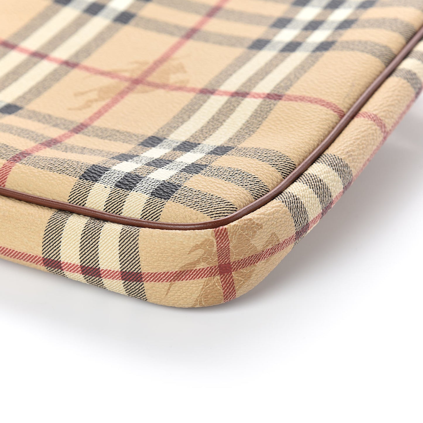Haymarket Check Crossbody Bag Brown
