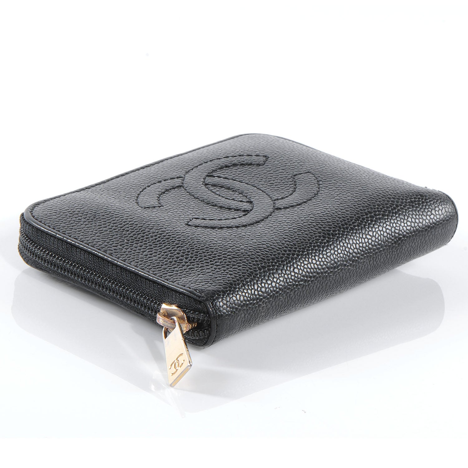 Chanel Caviar Passport Wallet Black 4 of 10