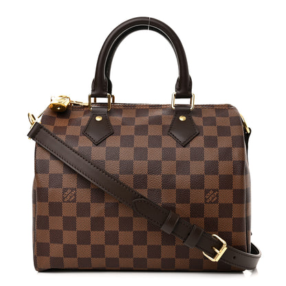 Louis Vuitton Damier Ebene Speedy Bandouliere 25 1 of 9