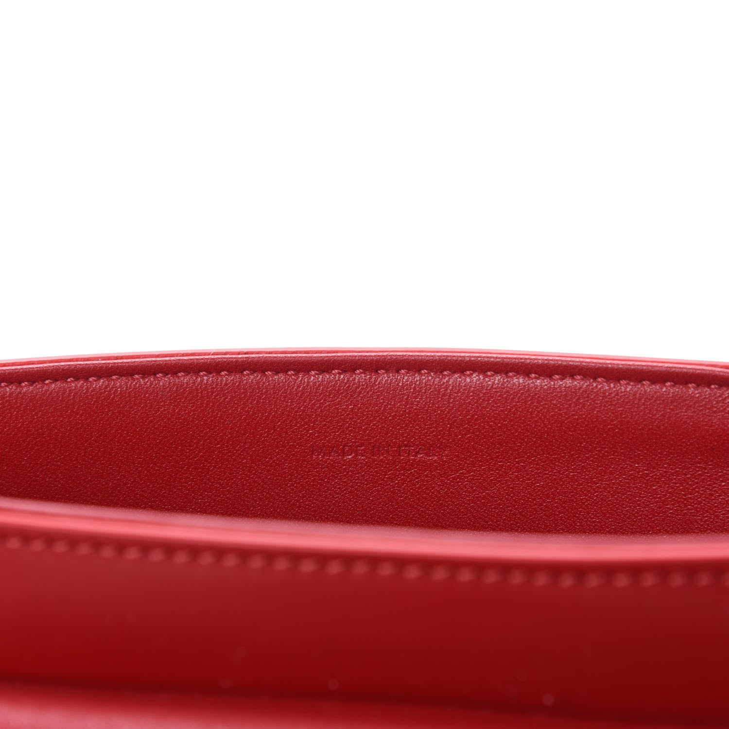 Celine Satinated Calfskin Besace Small 16 Red 10 of 11