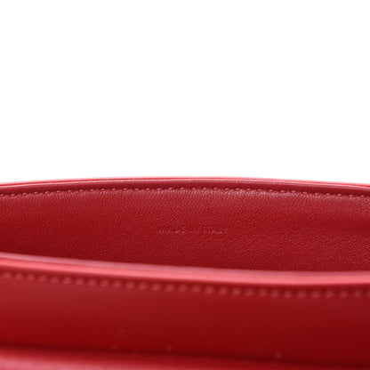 Celine Satinated Calfskin Besace Small 16 Red 10 of 11