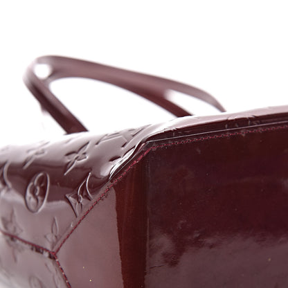 Louis Vuitton Vernis Wilshire MM Rouge Fauviste 14 of 17