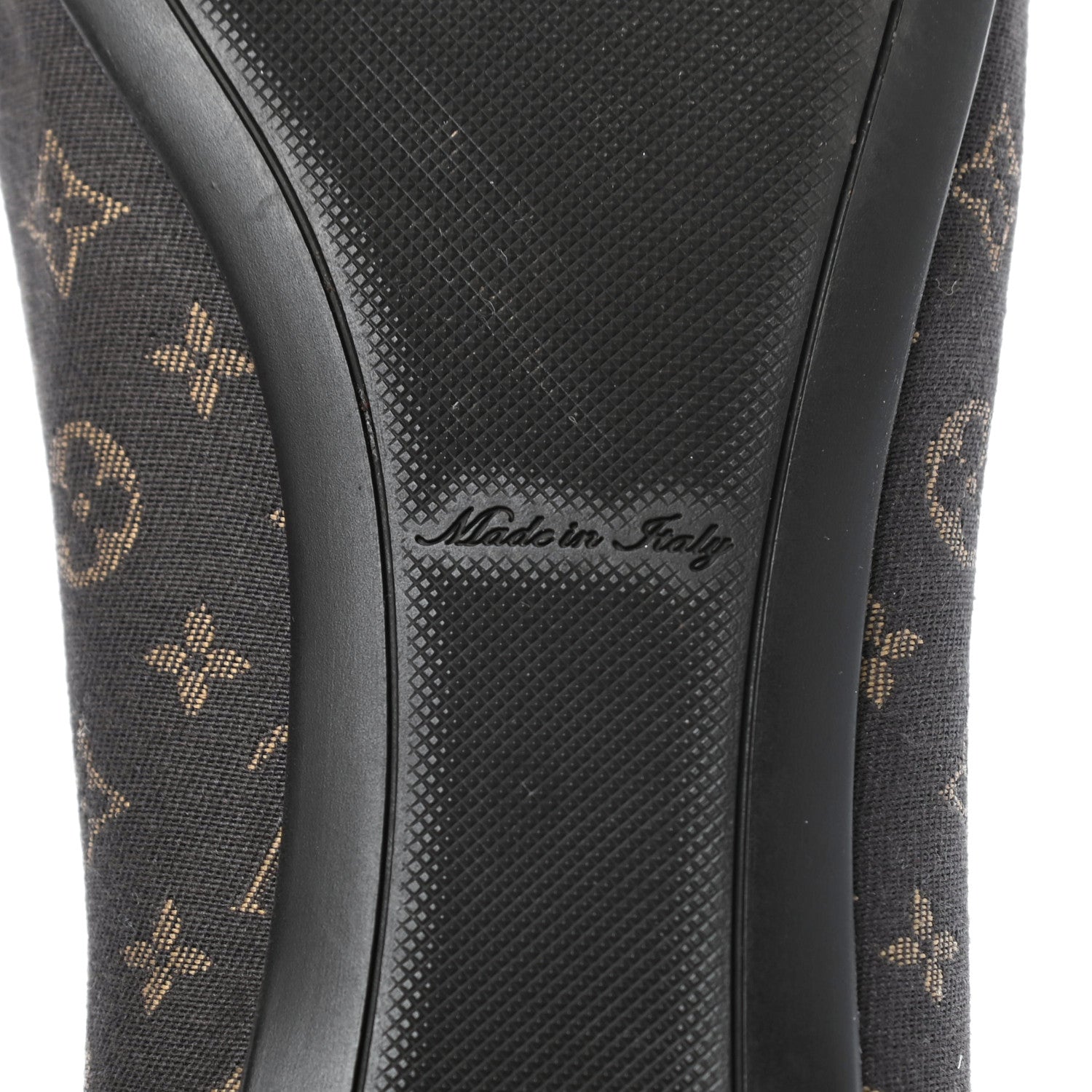 Louis Vuitton Mini Monogram Debbie Ballerina Flats 37.5 Fusain 7 of 11