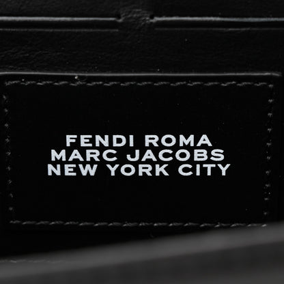 Fendi X MARC JACOBS Nappa Logo Baguette Soft Trunk Bag Black 6 of 10