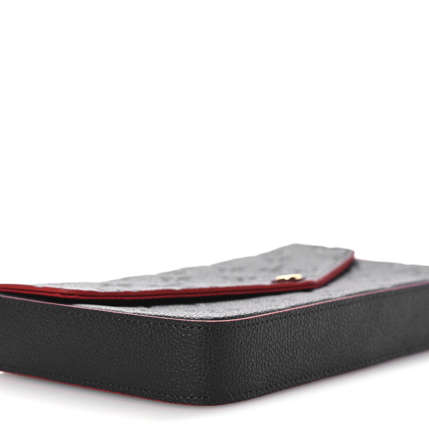 Empreinte Pochette Felicie Chain Wallet Marine Rouge