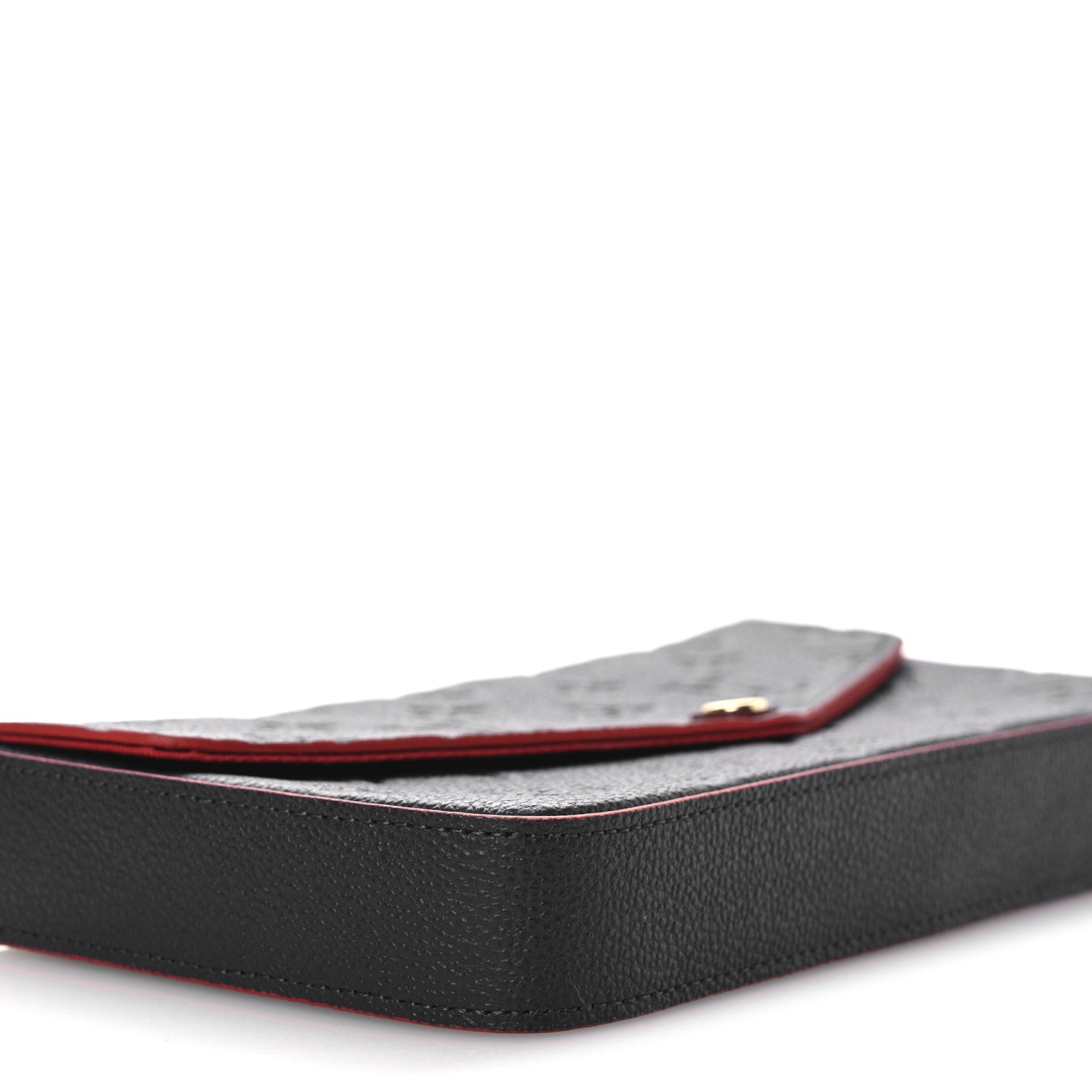 Louis Vuitton Empreinte Pochette Felicie Chain Wallet Marine Rouge 9 of 10