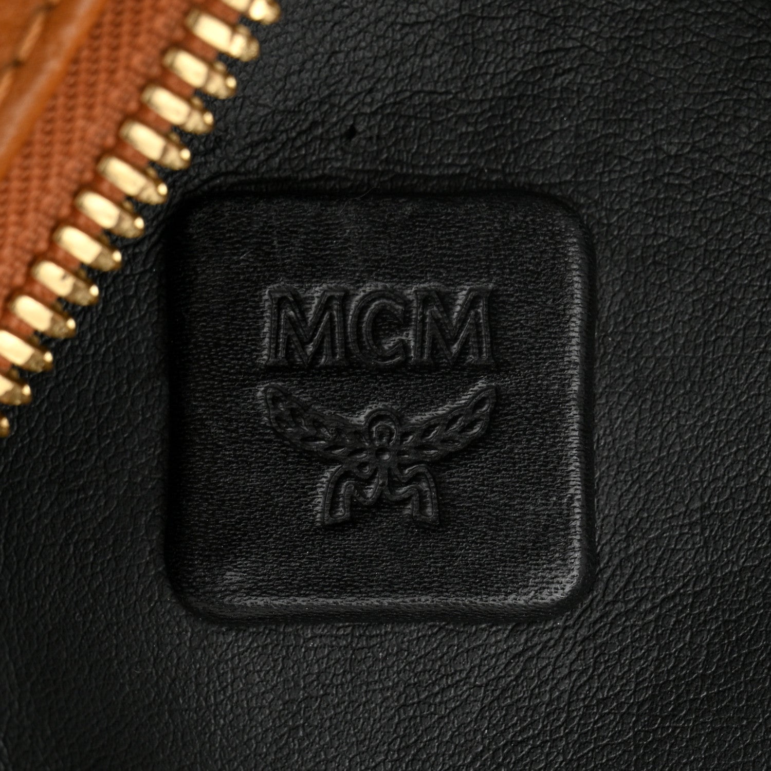 MCM Visetos Small Side Stud Stark Backpack Cognac 5 of 8