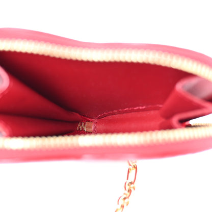 Louis Vuitton Vernis Coeur Heart Coin Purse Pomme D'Amour 4 of 7