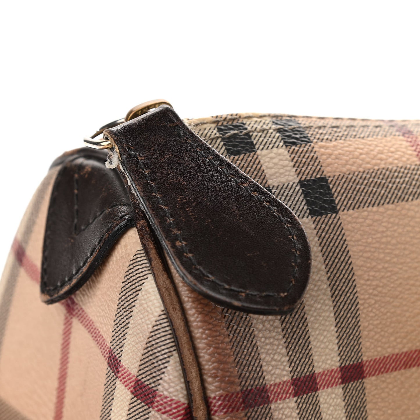 Haymarket Check Small Chester Bowling Bag Chocolate