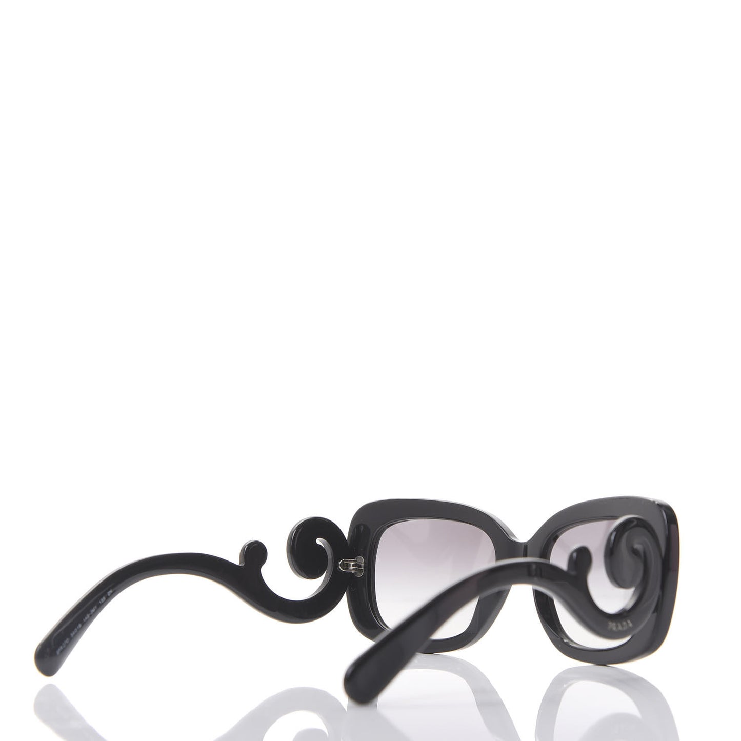 Acetate Baroque Sunglasses SPR 27O Black