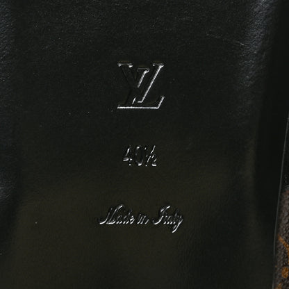 Louis Vuitton Monogram Bom Dia Mule Sandals 40.5 Black 6 of 7