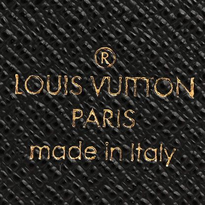 Louis Vuitton Calfskin World Tour Bag Charm Key Holder Black 3 of 5