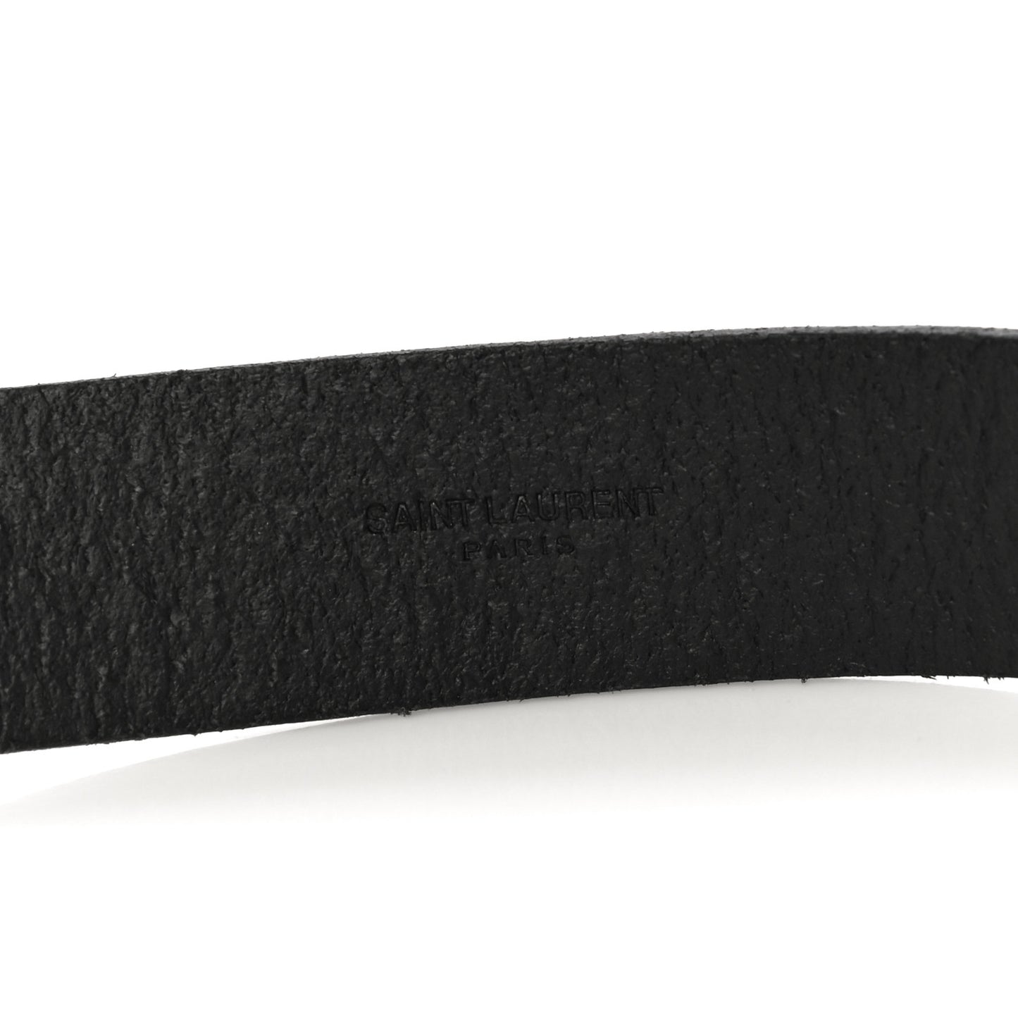 Smooth Calfskin Square Buckle Belt 95 Black